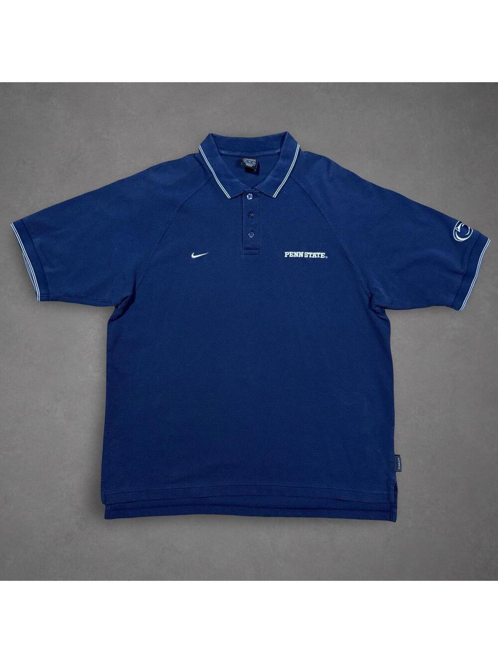 Vintage Nike Team Penn State Nittany Lions Polo XL